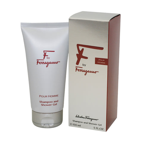 FF35M - F Ferragamo Pour Homme Shampoo & Shower Gel for Men - 5 oz / 150 ml
