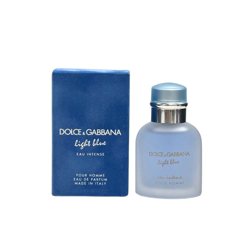 LBE17M - Dolce & Gabbana Light Blue Eau Intense Eau De Parfum for Men  1.7 oz / 50 ml - Spray