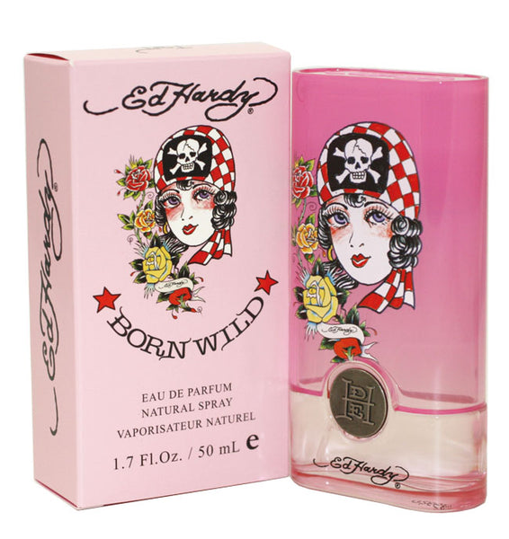 EHDW51 - Ed Hardy Born Wild Eau De Parfum for Women - Spray - 1.7 oz / 50 ml
