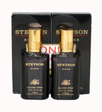 STB10M - Coty Stetson Black Cologne for Men | 2 Pack - 0.75 oz / 22.1 ml - Spray