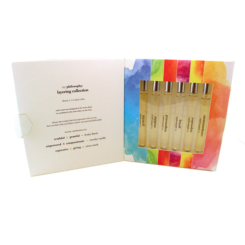 MPHL01 - My Philosophy Layering Collection 6 Pc. Gift Set for Women