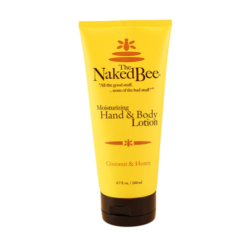 NAKE3 - The Naked Bee Hand & Body Lotion for Women - 6.7 oz / 200 g