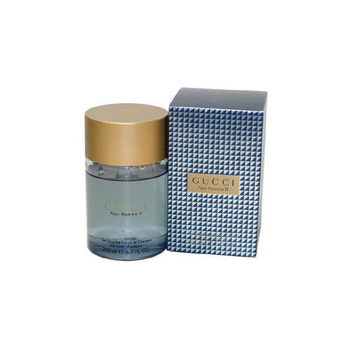 GU267M - Gucci Gucci Pour Homme Ii All Over Shampoo for Men 6.7 oz / 200 ml