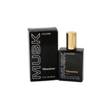 MON21M - Dana Monsieur Musk Cologne for Men | 2 oz / 60 ml - Splash