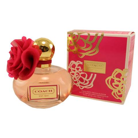 CPFB34 - Coach Poppy Freesia Blossom Eau De Parfum for Women - 3.4 oz / 100 ml Spray