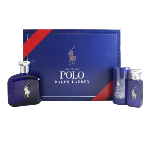 PO789M - Polo Blue 3 Pc. Gift Set for Men