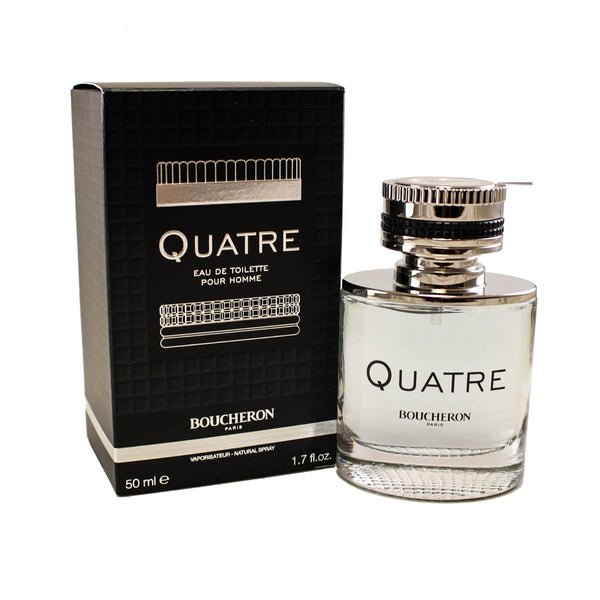 BOQ01M - Quatre Pour Homme Eau De Toilette for Men - 1.7 oz / 50 ml Spray