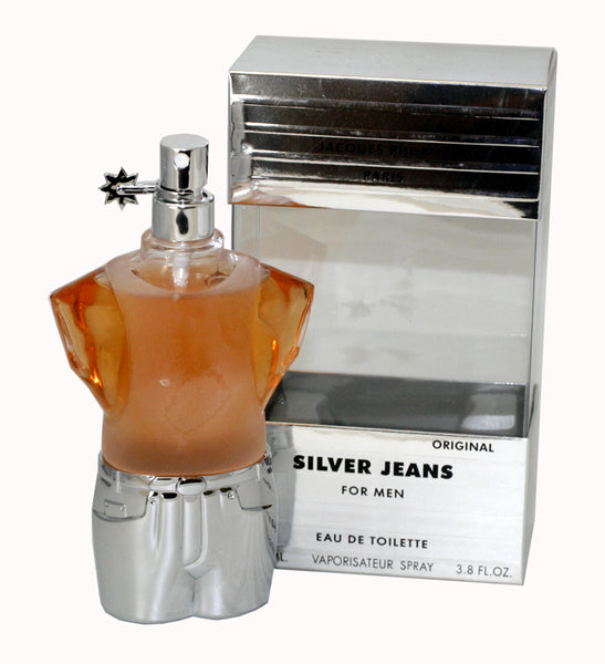 SIL10M-F - Silver Jeans Eau De Toilette for Men - Spray - 3.8 oz / 115 ml