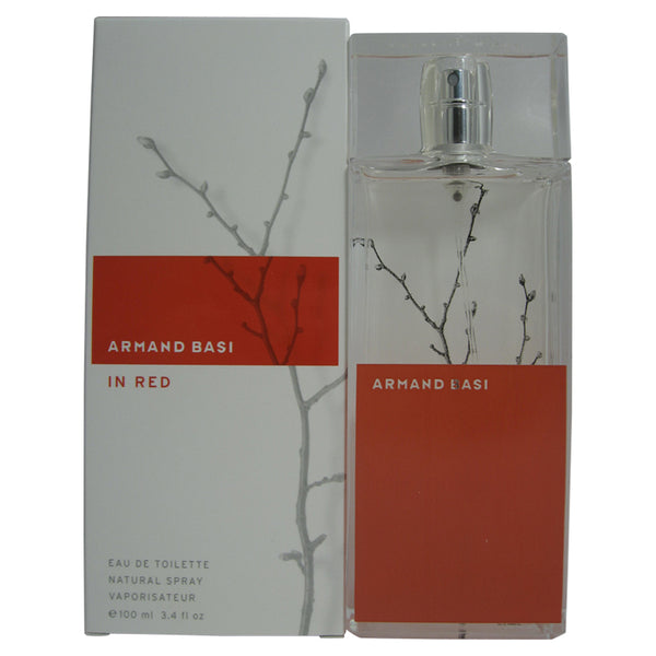 ARM16 - Armand Basi In Red Eau De Toilette for Women - Spray - 3.4 oz / 100 ml