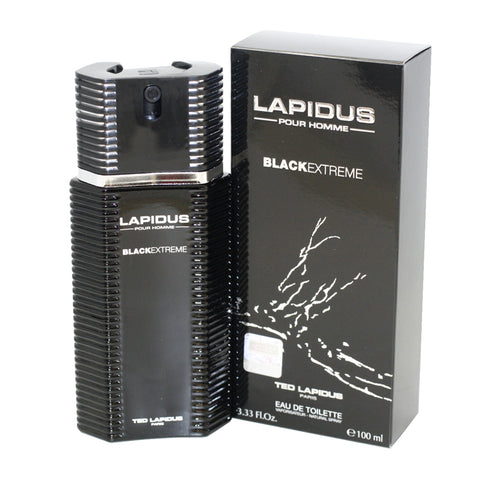 LBE33M - Lapidus Black Extreme Eau De Toilette for Men - Spray - 3.33 oz / 100 ml