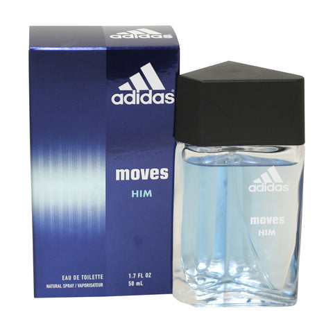 ADD35M - Adidas Moves Eau De Toilette for Men - Spray - 1.7 oz / 50 ml