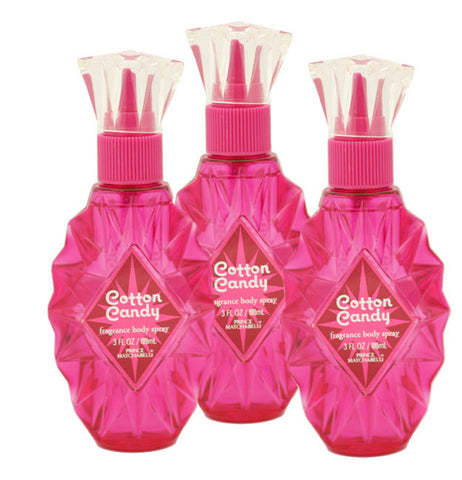 COT559 - Cotton Candy Fragrance Body Spray for Women - 3 Pack - 3 oz / 88 ml