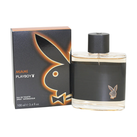 PLA16M - Playboy Miami Eau De Toilette for Men - Spray - 3.4 oz / 100 ml