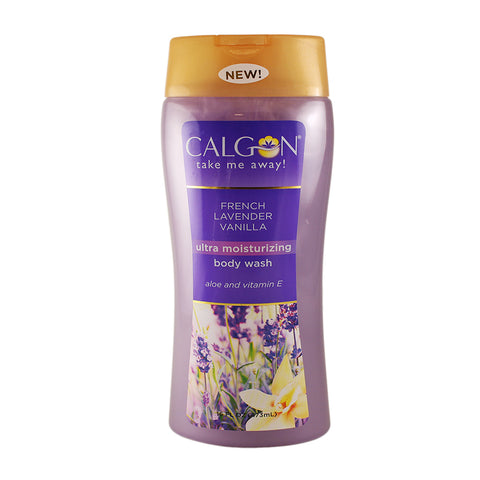 FLV6 - Calgon French Lavender Vanilla Body Wash for Women - 16 oz / 473 g