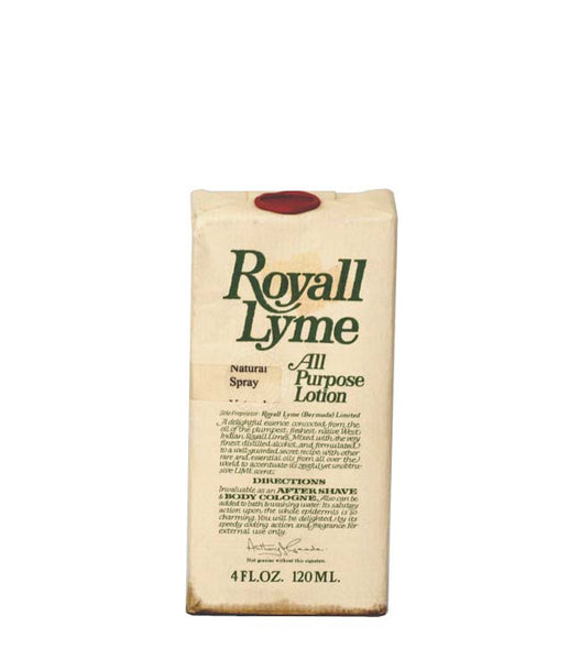 R992D - Royall Fragrances Royall Lyme Of Bermuda All Purpose Lotion for Men | 4 oz / 120 ml - Spray - Damaged Box