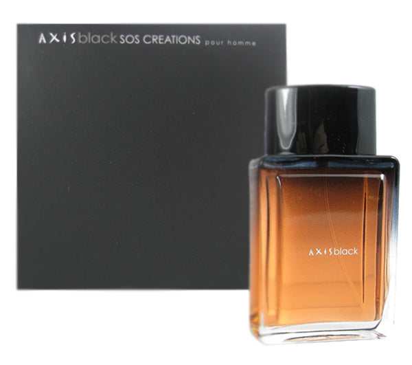 AX12M - Axis Black Eau De Toilette for Men - Spray - 3.4 oz / 100 ml