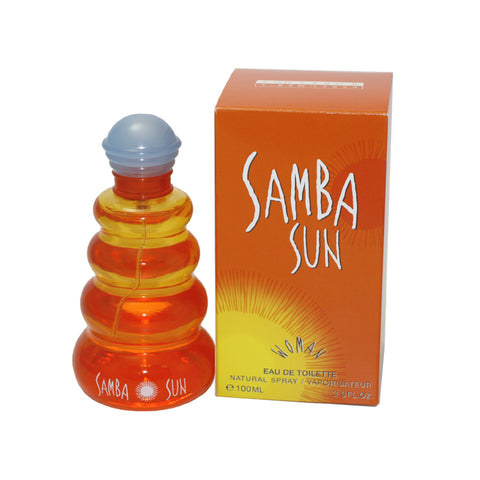 SAS33 - Samba Sun Eau De Toilette for Women - Spray - 3.3 oz / 100 ml