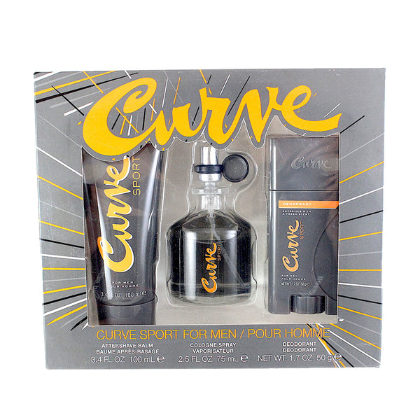 CUS253M - Curve Sport 3 Pc. Gift Set for Men