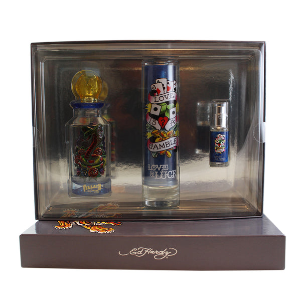 EDV99 - Ed Hardy Variety 3 Pc. Gift Set for Men