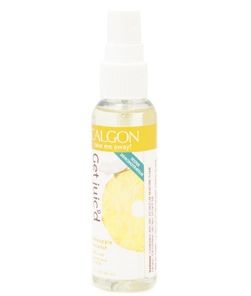 TAJ15 - Calgon Take Me Away Get Juic'D Body Mist for Women - 2 oz / 59 ml - Pineapple Coconut