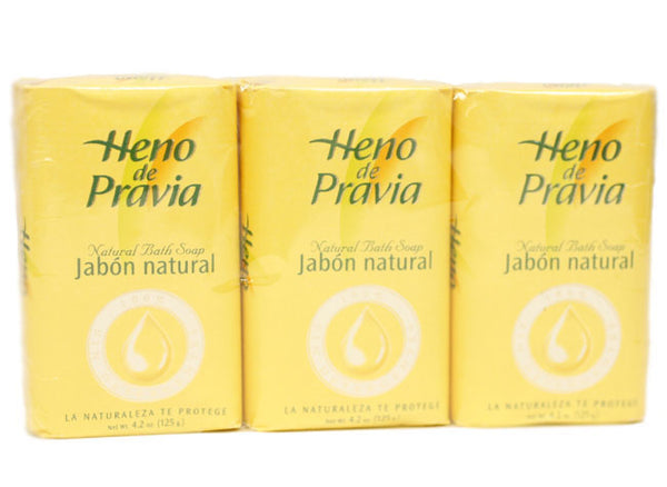 HEP12 - Heno De Pravia Soap for Women - 3 Pack - 4.2 oz / 125 ml - Pack