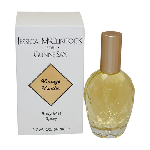 GUN30 - Gunne Sax Vintage Vanilla Body Mist Spray for Women - 1.7 oz / 50 ml