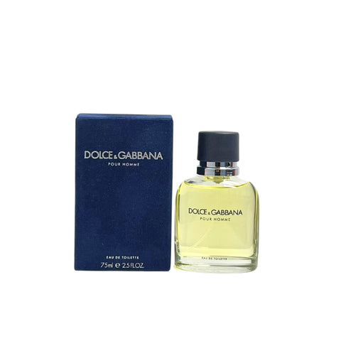 DO08M - Dolce & Gabbana Eau De Toilette for Men - 2.5 oz / 75 ml