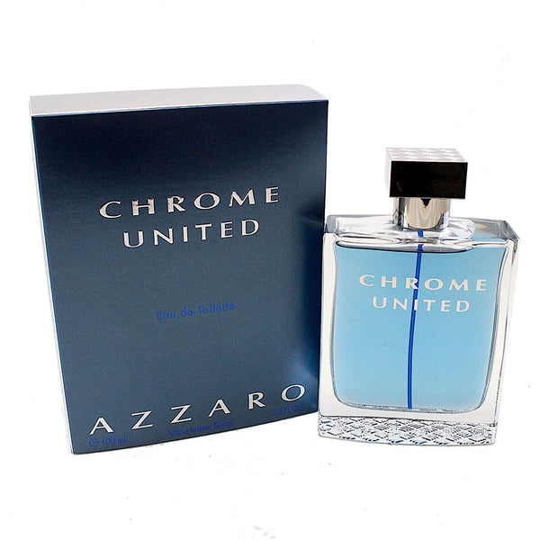CHU34M - Chrome United Eau De Toilette for Men - Spray - 3.4 oz / 100 ml