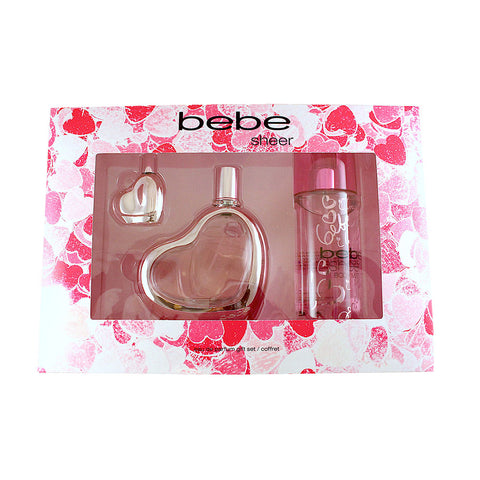 BBS33 - Bebe Sheer 3 Pc. Gift Set for Women