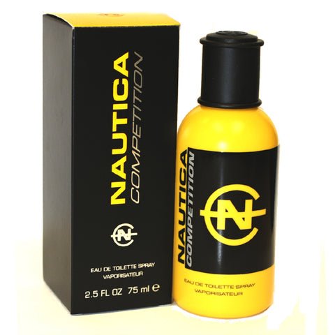 NA301M - Nautica Competition Cologne for Men - Spray - 2.5 oz / 75 ml - Yellow Bottle