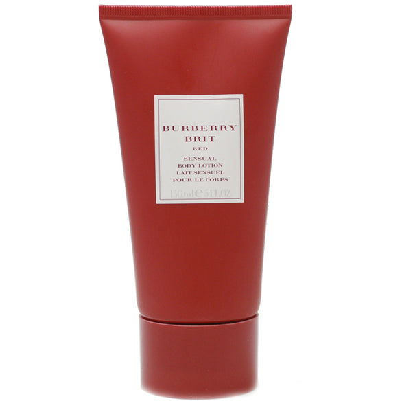 BRI41 - Burberry Brit Red Body Lotion for Women - 5 oz / 150 ml - Tester