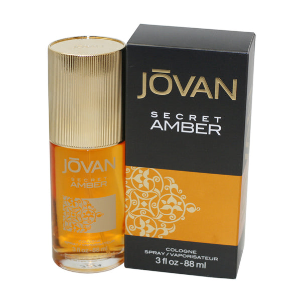 JSA30 - Jovan Secret Amber Cologne for Women - Spray - 3 oz / 88 ml