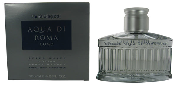 AQU13M - Aqua Di Roma Uomo Aftershave for Men - Lotion - 4.2 oz / 125 ml