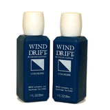 EN72M - English Leather Wind Drift Cologne for Men - 2 Pack - Splash - 1 oz / 30 ml - Pack