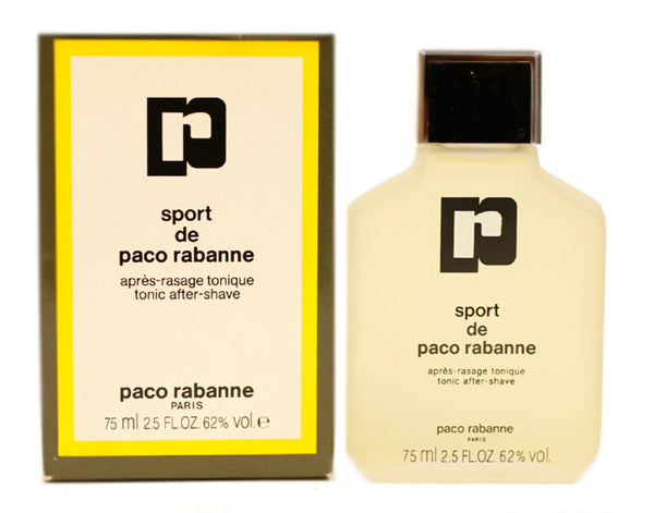 PAS18M - Paco Rabanne Sport Aftershave for Men - 2.5 oz / 75 ml