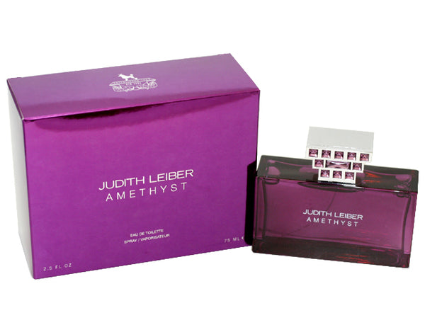 JLA25 - Judith Leiber Amethyst Eau De Toilette for Women - 2.5 oz / 75 ml Spray