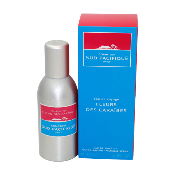 COM17W-P - Comptoir Sud Pacifique Fleurs Des Caraibes Eau De Toilette for Women - Spray - 3.3 oz / 100 ml