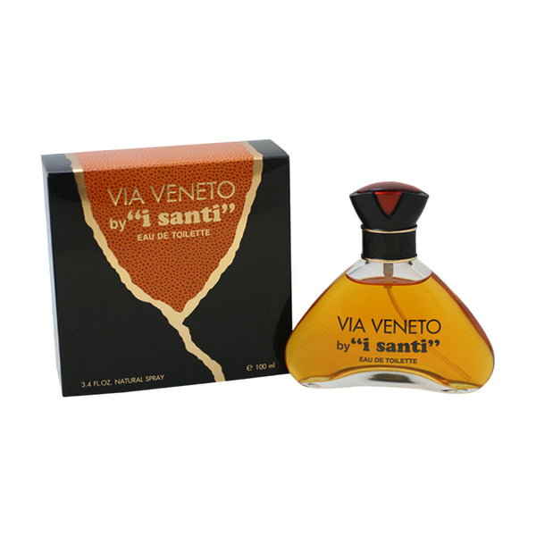 VIA34 - I Santi Via Veneto Eau De Toilette for Women - 3.4 oz / 100 ml Spray