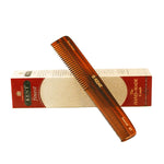 KPC13 - The Hand Made Comb Pocket Comb for Men - Coarse-Fine (6.5in) - 6t - 6