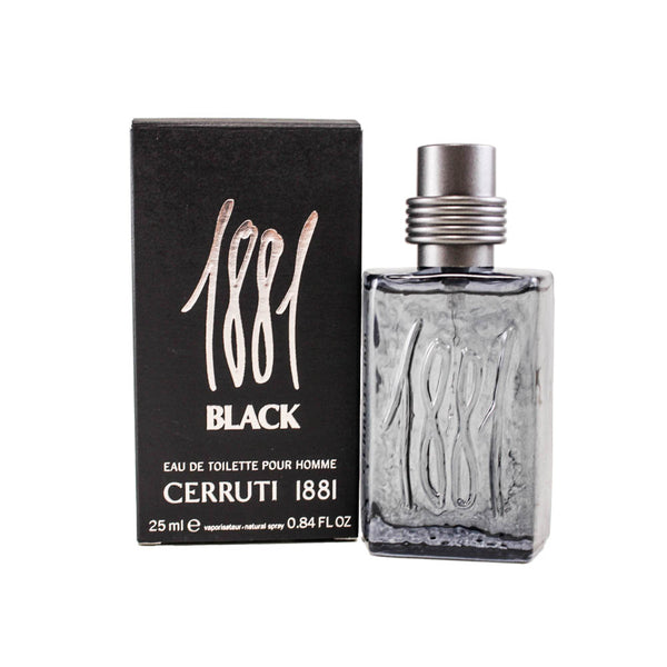 AA84M - 1881 Black Eau De Toilette for Men - 0.84 oz / 25 ml Spray