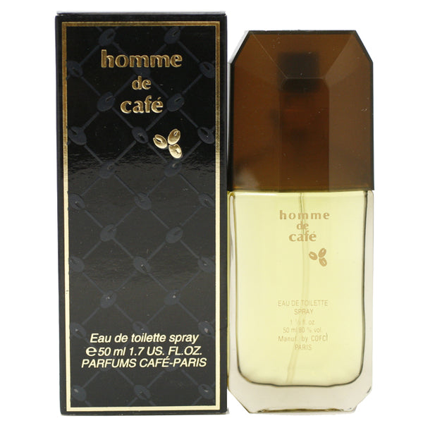 CAF10M - Homme De Café Eau De Toilette for Men - Spray - 1.7 oz / 50 ml