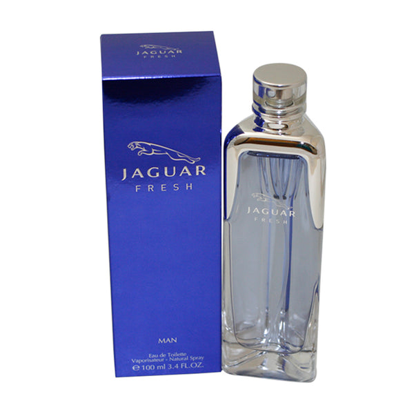 JF34M - Jaguar Fresh Man Eau De Toilette for Men - Spray - 3.4 oz / 100 ml
