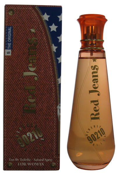 BEV19 - Beverly Hills 90210 Red Jeans Eau De Toilette for Women - Spray - 3.4 oz / 100 ml