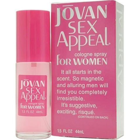 JO68 - Jovan Sex Appeal Cologne for Women - Spray - 1.5 oz / 45 ml