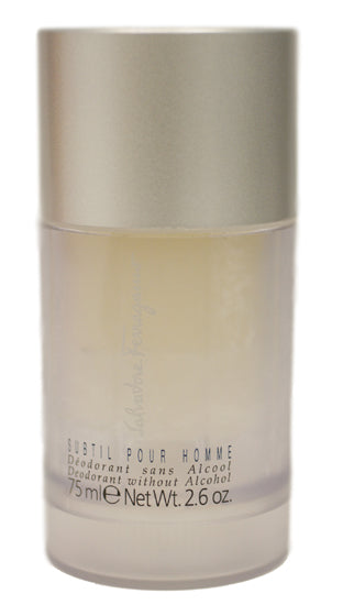 SA228M - Subtil Pour Homme Deodorant for Men - Stick - 2.6 oz / 75 ml - Alcohol Free