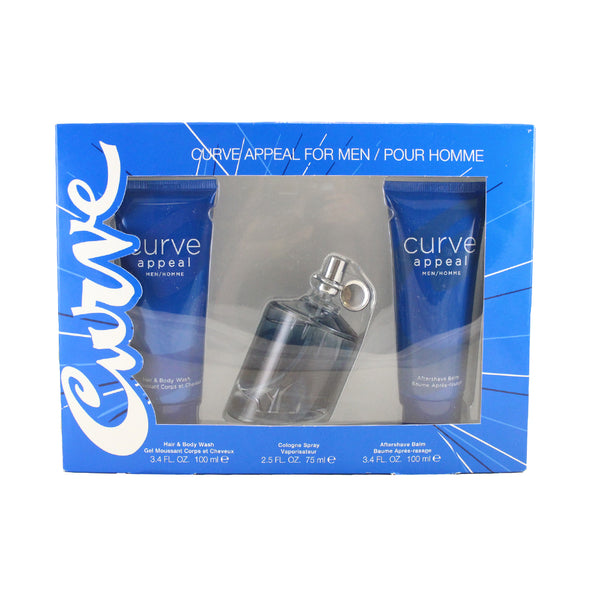 CA43M - Curve Appeal 3 Pc. Gift Set for Men