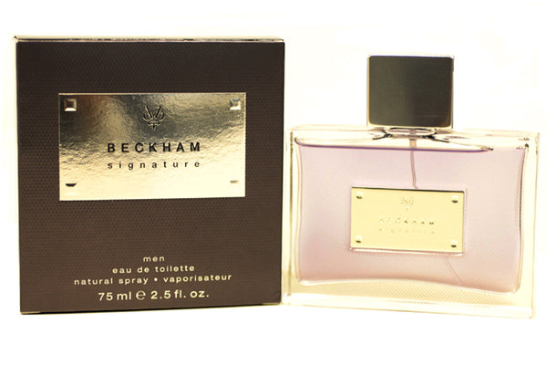 DBS12M - Beckham Signature Eau De Toilette for Men - 2.5 oz / 75 ml Spray