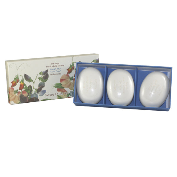 BRO13 - Sweet Pea Soap for Women - 3 Pack - 3.5 oz / 100 g