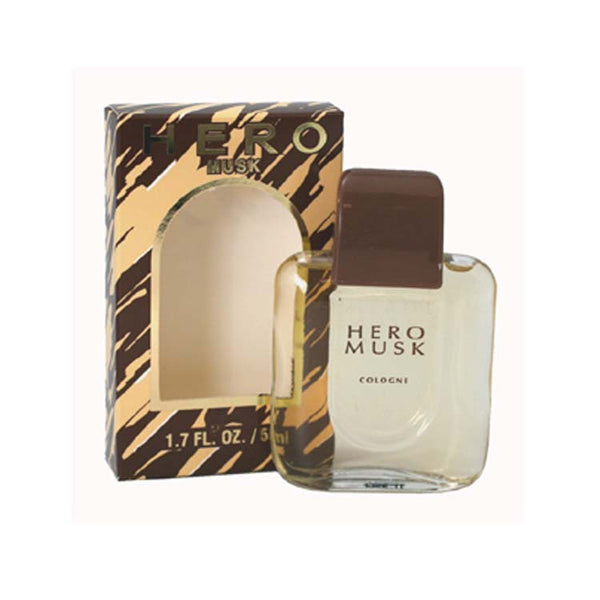 HERO7 - Hero Musk Cologne for Men - Splash - 1.7 oz / 50 ml