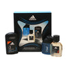 ADD41M - Adidas Fresh 3 Pc. Gift Set ( Eau De Toilette Spray 1.7 Oz / 50 Ml + Hair & Body Wash 3.4 Oz / 100 Ml + Anti-perspirant Stick 1.8 Oz / 51 G ) for Men by Adidas